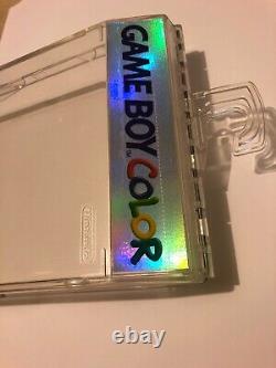 Boitier Officiel Nintendo Gameboy Couleur Rigide Magasin Antivol / Blister / Pl