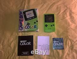 Box Game Boy Camera Deluxe E Imprimante + Game Boy Color + Zelda DX + Mario Tennis