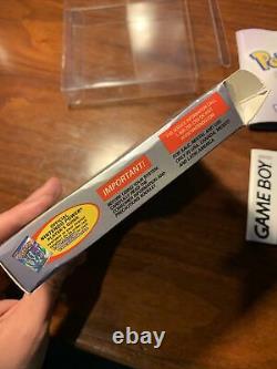 Box Only Pokemon Crystal (nintendo Gameboy Color) Bonne Forme Gbc