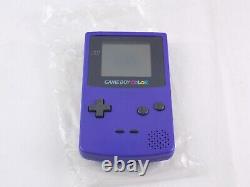 Boxed Gameboy Jeu Garçon Couleur / Couleur Violet Console Portable