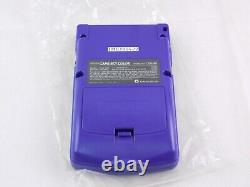 Boxed Gameboy Jeu Garçon Couleur / Couleur Violet Console Portable