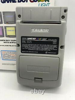 Boxed Nintendo Gameboy Color Light Super Famicom Ips Backlight & Glass Screen