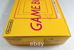 Boxed Nintendo Jeu Boy Pocket Jaune Console Main Région Gratuit