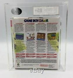 Brand New Scellé En Usine Nintendo Gameboy Color 1999 In Green Ukg Graded 85 Nm +