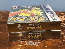 Brand New Scellé Nintendo Game Boy Couleur Jeu Pokemon Silver & Gold Version