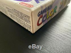 Brand New Sealed Jamais Ouvert Nintendo Game Boy Color Purple Portable Rare