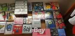 Bundle / Joblot / Collection De 34 Consoles Game Boy Advance / Couleur / Poche / Sp / Classique