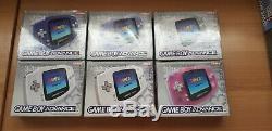 Bundle / Joblot / Collection De 34 Consoles Game Boy Advance / Couleur / Poche / Sp / Classique