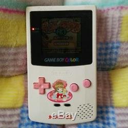 Cardboxe Sakura Game Boy Couleur Console Coffret Cgb-001 Nintendo Rose Blanc Occasion