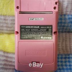 Cardboxe Sakura Game Boy Couleur Console Coffret Cgb-001 Nintendo Rose Blanc Occasion