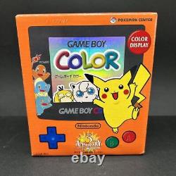 Centre Pokemon Édition Limitée Nintendo Game Boy Color 3e Anniversaire Version 1999