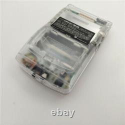 Clear White Remis À Neuf Game Boy Color Gbc Console Avec Rétro-éclairage Rétro-éclairage LCD