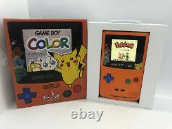 Coffret Nintendo Gameboy Color Pokemon Center 3ème Anniversaire Ips Backlight