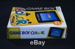 Complete New Nintendo Game Boy Color Open Box Japon Pissenlit Jaune