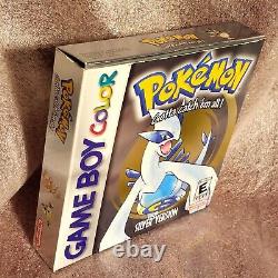 Complétez Votre Pokemon Silvernr Mint Box+manualgame Boy Color Original Authenic