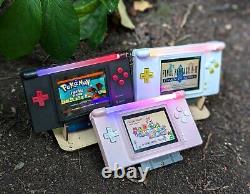 Concevez votre propre Nintendo Gameboy Macro entièrement personnalisable à barre lumineuse bi-couleur