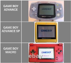 Concevez votre propre Nintendo Gameboy Macro entièrement personnalisable à barre lumineuse bi-couleur