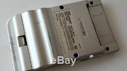 Console Couleur Nintendo Gameboy Light Silver Mgb-101 Coffret / Rétroéclairage Ok-c9