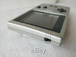 Console Couleur Nintendo Gameboy Light Silver Mgb-101 Et Jeux De Jeux / Testés-b530