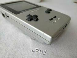 Console Couleur Nintendo Gameboy Light Silver Mgb-101 Et Jeux De Jeux / Testés-b530
