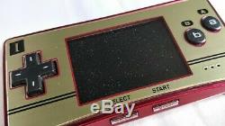 Console Couleur Nintendo Gameboy Micro Famicom, Chargeur, Manuel Emballé Testé-b301