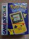 Console Couleur Nintendo Gameboy Pokemon Pikachu Game Boy Color New Sealed