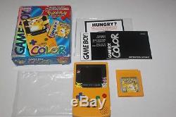 Console De Jeu Nintendo Gameboy Color Pokemon Yellow Limited Edition Complete En Boite