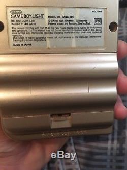 Console De Jeux Nintendo Game Boy Light Couleur Or Rare Occasion Grand Japon B15