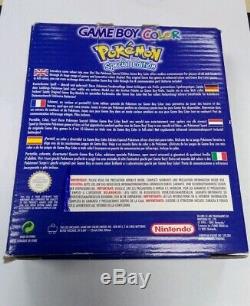 Console De Poche Game Boy Color Pokemon Édition Spéciale En Boîte Complète
