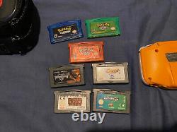 Console De Poche Nintendo Game Boy Advance Dans Orange Gba / Gameboy Agb-001