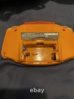 Console De Poche Nintendo Game Boy Advance Dans Orange Gba / Gameboy Agb-001