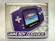 Console Game Boy Advance Violet En Couleur Brand New Uk Pal