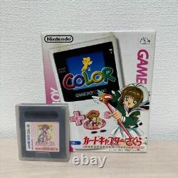 Console Game Boy Color Card Captor Sakura + jeu