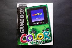 Console Game Boy Color Clear Green Toys'r Nous Limité Japon Bon. Condition