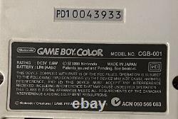 Console Game Boy Color Pokemon Center Argent Or Set Mémorial