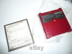 Console Game Boy Sp Famicom Couleur Édition Limitée Ags-001 Région Ntsc Jap Gratuit