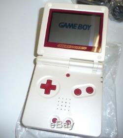 Console Game Boy Sp Famicom Couleur Édition Limitée Ags-001 Région Ntsc Jap Gratuit