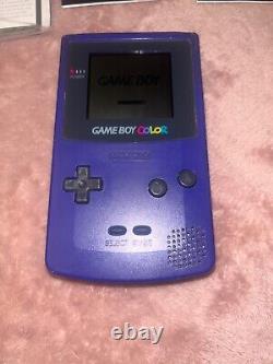 Console Game Boy et ensemble de jeux