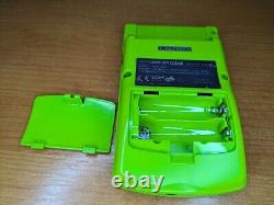 Console GameBoy Color verte + Super Mario Land + étui de transport CGB-001