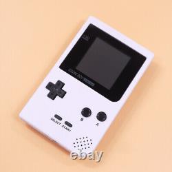 Console GameBoy Pocket GBP 8 Modes de couleur Luminosité Mod rétroéclairage Système Blanc