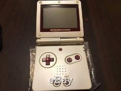 Console Gameboy Advance Sp Famicom Color Avec Box Et Manuel, Set De Jeux 006