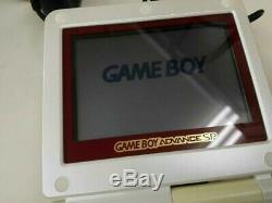 Console Gameboy Advance Sp Famicom Couleur Garçon Manuel De Jeu Coffret Du Japon Utilisé