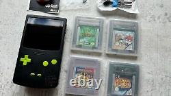 Console Gameboy Color FunnyPlaying GBC FPGBC Kit entièrement assemblé Bundle + Jeux