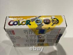 Console Gameboy Color jaune sous emballage