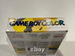 Console Gameboy Color jaune sous emballage