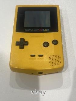 Console Gameboy Color jaune sous emballage