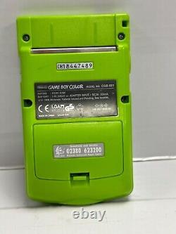 Console Gameboy Color verte