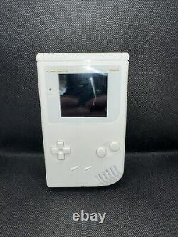 Console Gameboy DMG originale modifiée avec écran IPS changeant de couleur et nouveau haut-parleur