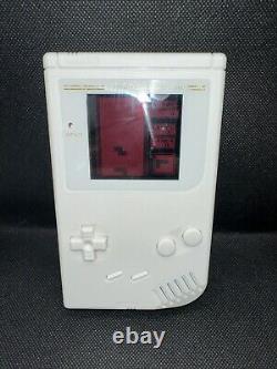 Console Gameboy DMG originale modifiée avec écran IPS changeant de couleur et nouveau haut-parleur