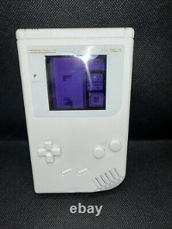 Console Gameboy DMG originale modifiée avec écran IPS changeant de couleur et nouveau haut-parleur